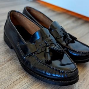 Bostonian Leather Loafer - Black - Size 10w